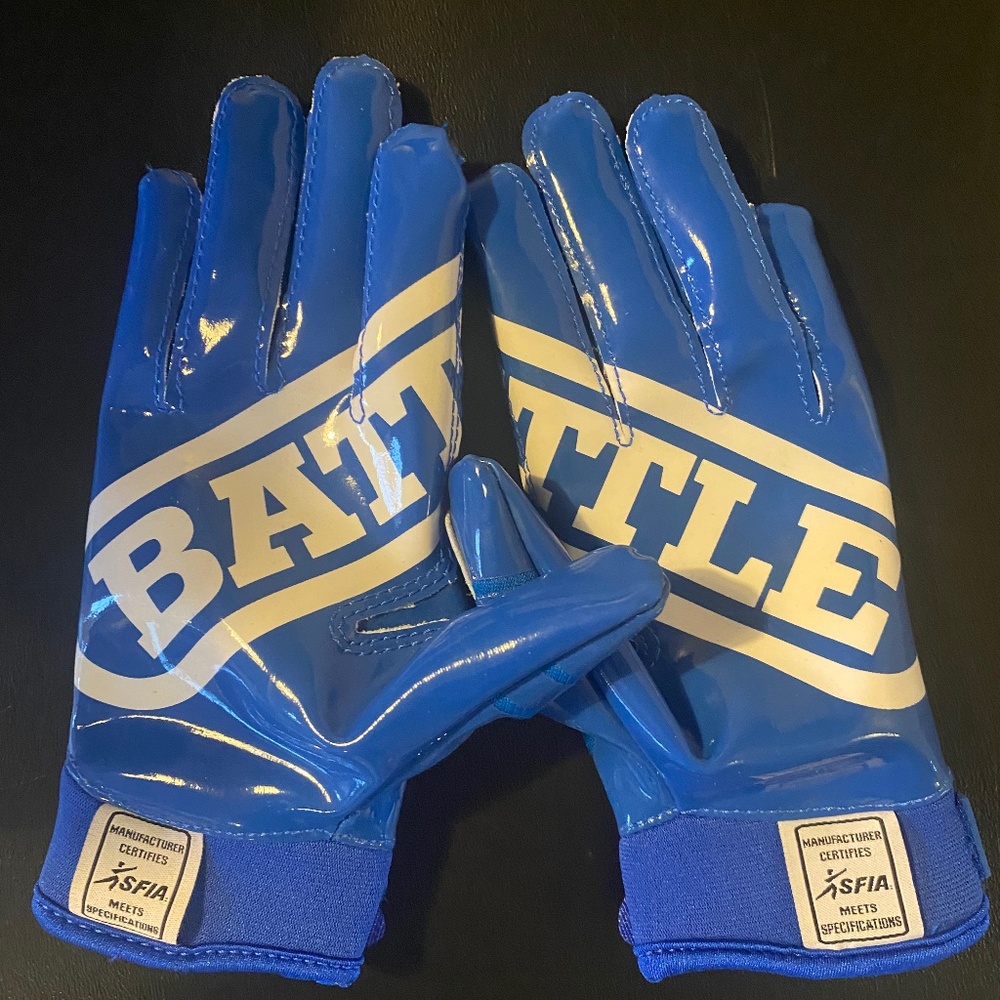 Youth Battle Football Gloves - brand new w/o tags